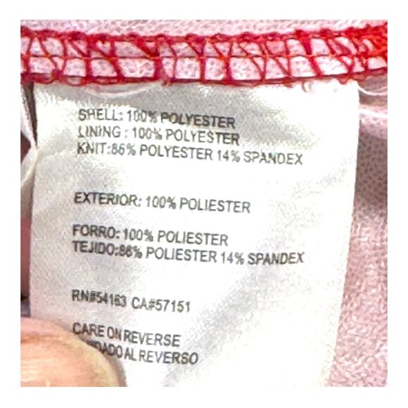 Arizona Cardinals Women Red Hooded Jacket XL NFL Team Apparel Hoodie Lightweight - Picture 5 of 8